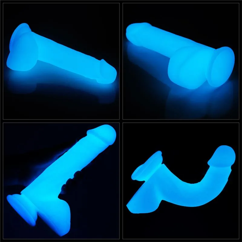 Dildo Lumino Play 8,0 Brilha no Escuro — vista 6 de 9