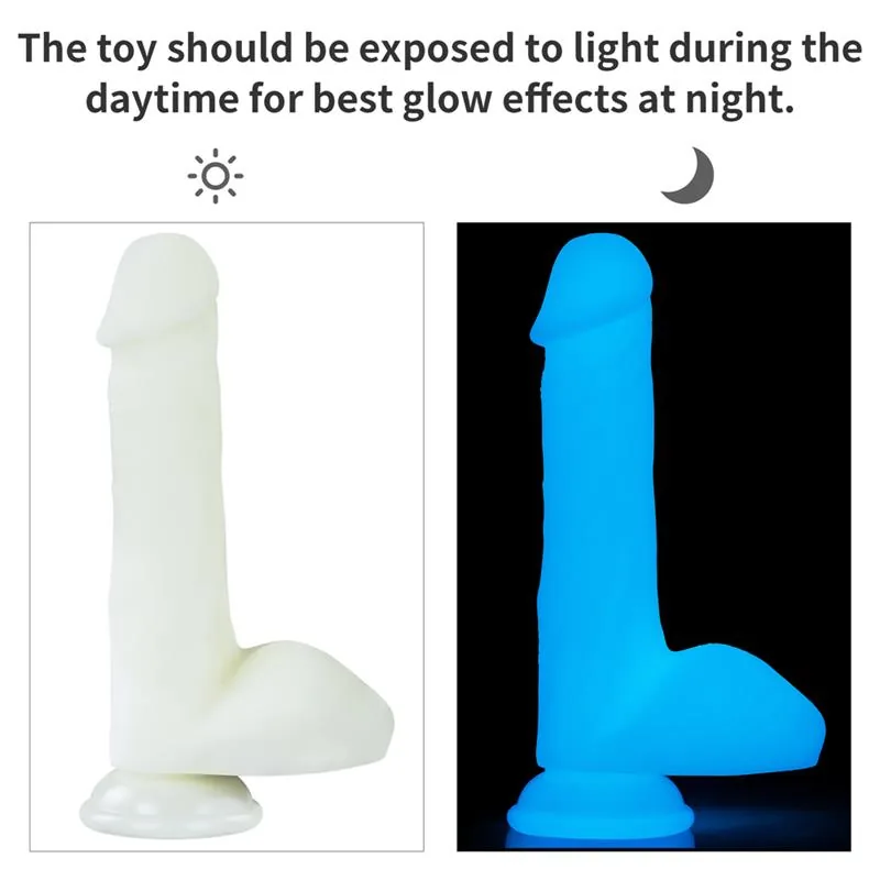 Dildo Lumino Play 8,0 Brilha no Escuro — vista 7 de 9
