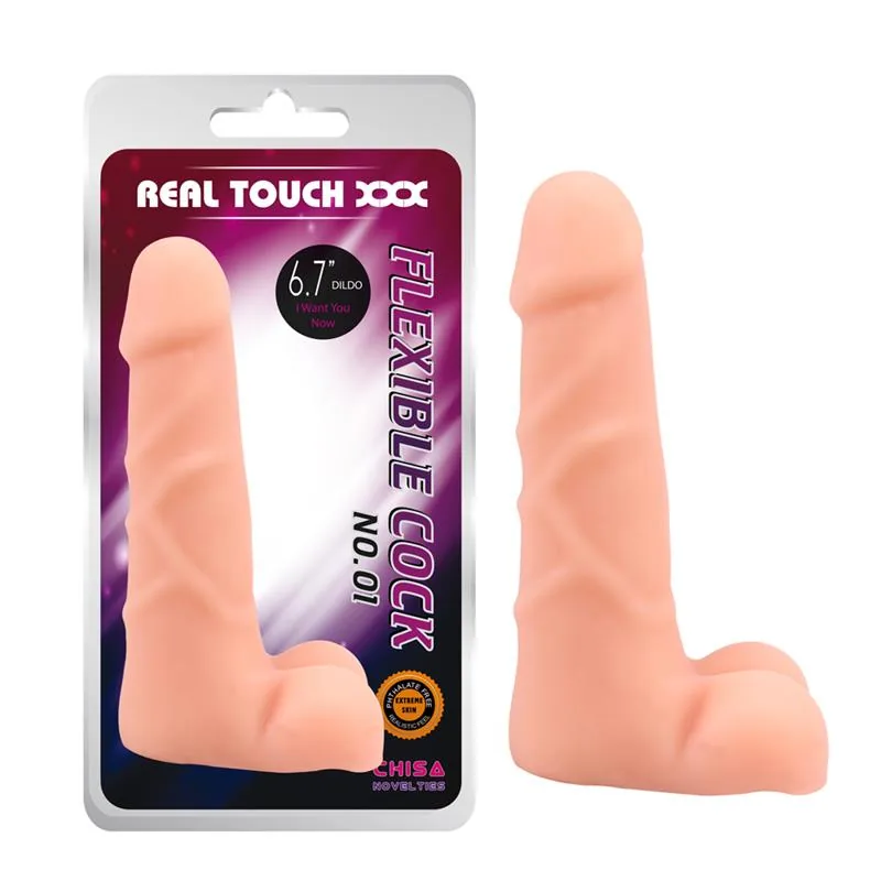 Dildo No.01 T-Skin 16,4 cm Natural