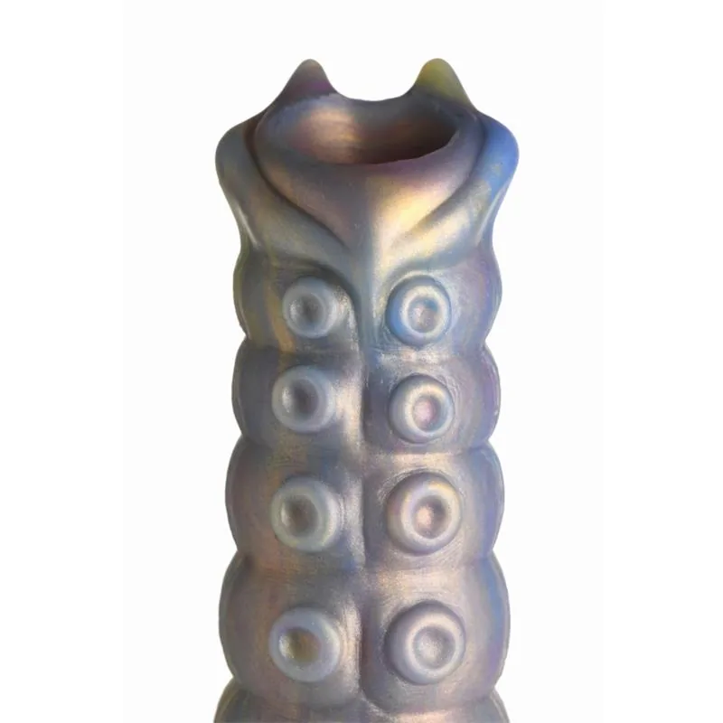Dildo Ovipositor Fantasia Deep Invader com 5 Ovos e Ventosa Creature Cocks — vista 4 de 6