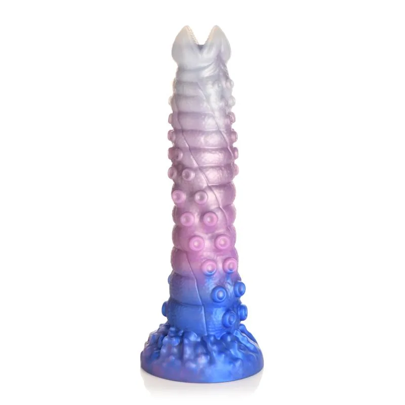 Dildo Ovipositor Tenta-Queen com 6 Ovos Silicone Creature Cocks — vista 3 de 17