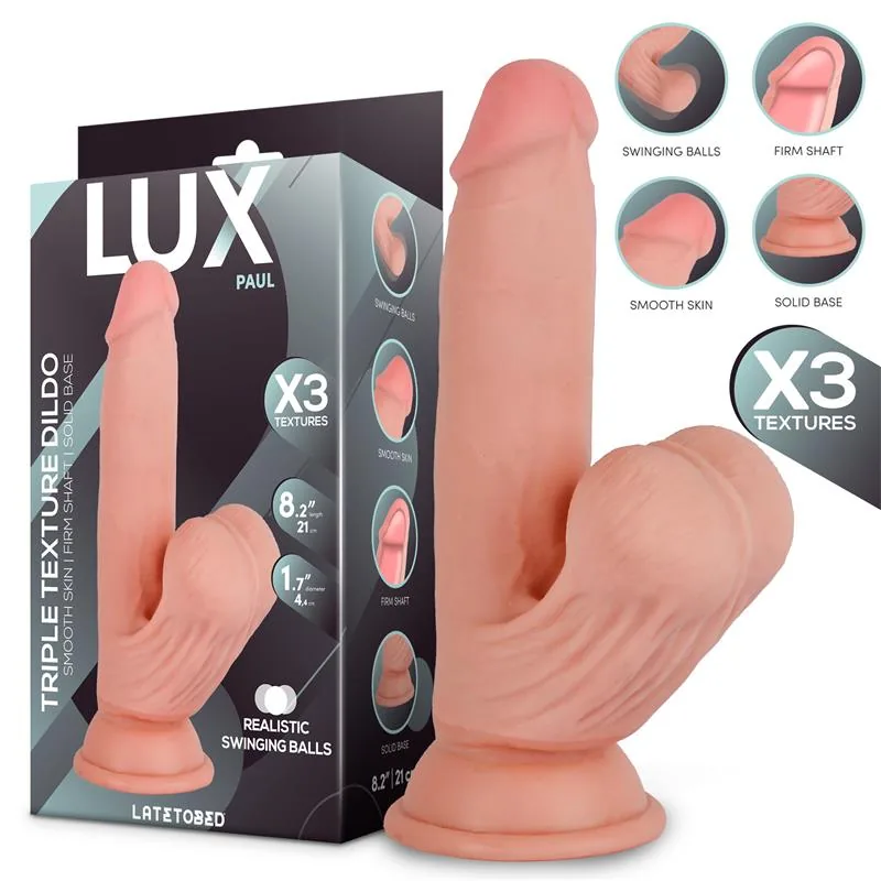 Dildo Paul Tripla Densidade LUX
