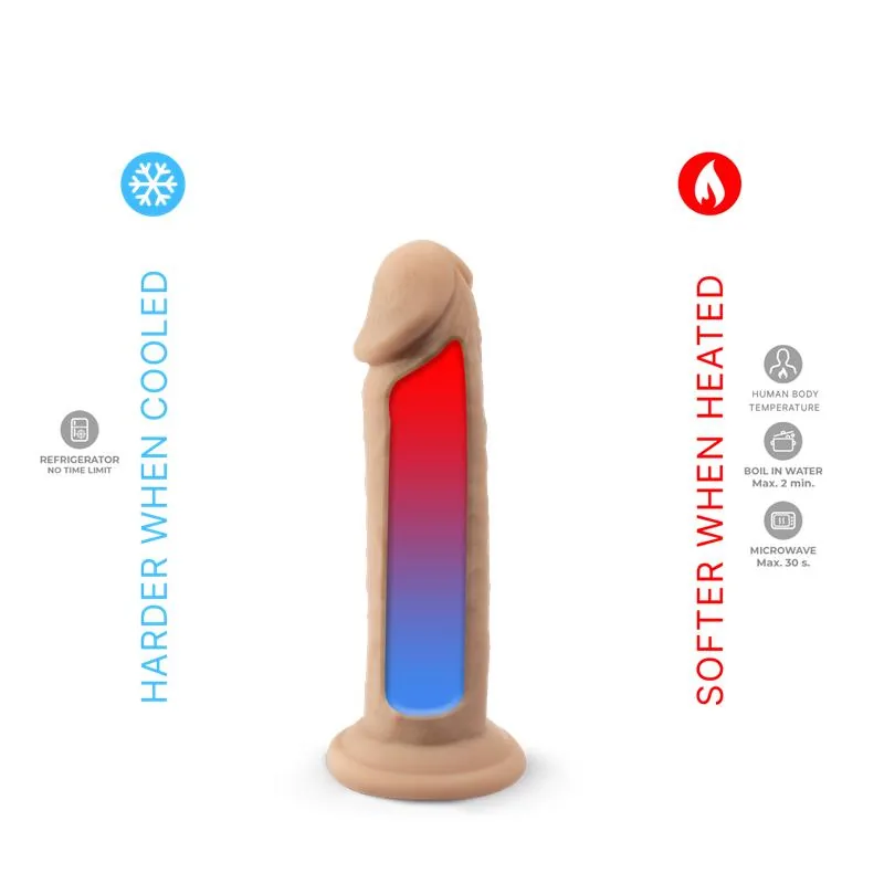 Dildo Real Skin Silicone Líquido Modelo 2 15,4 cm SilexD — vista 4 de 6