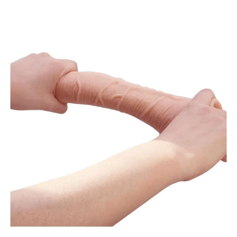 Dildo Realista Alex Curvo Ponto G com Testículos 28,2 cm Baile — vista 8 de 10
