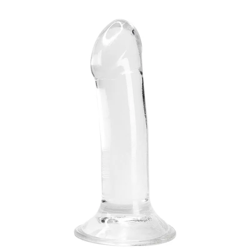 Alive Valiant Dildo Gel 16 cm Transparente