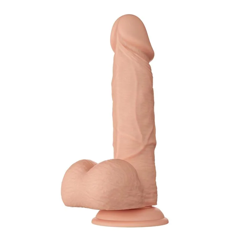 Dildo Realista Bahamut com Testículos e Ventosa 21,8 cm Baile