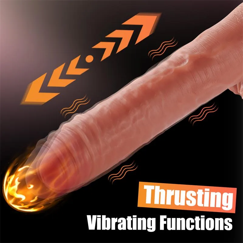 Baird Dildo Vaivém e Vibração 20,5 cm — vista 3 de 3