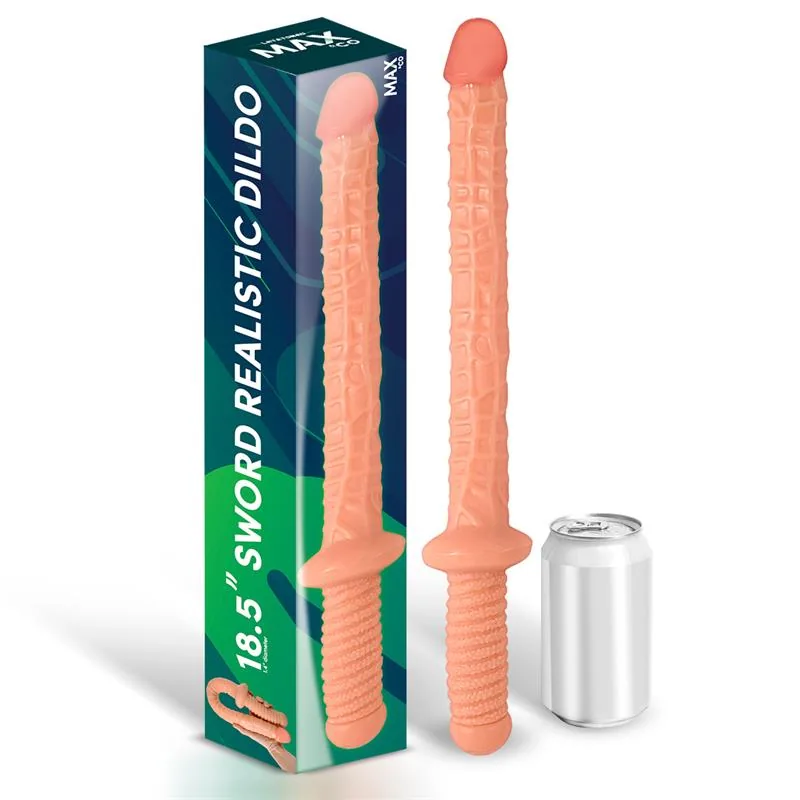Blade Dildo Realista Espada 18,5 cm Max & Co