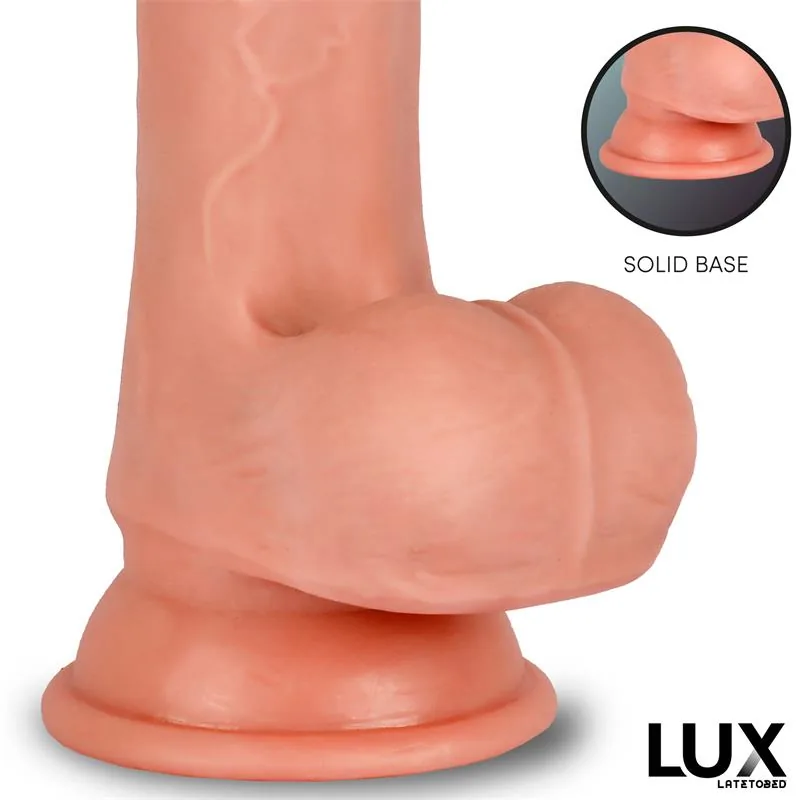 Dildo Realista Brant Tripla Densidade com Testículos Lux — vista 4 de 6