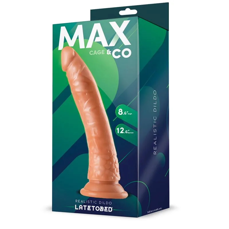 Cage Dildo Realista Natural 22 cm — vista 2 de 3
