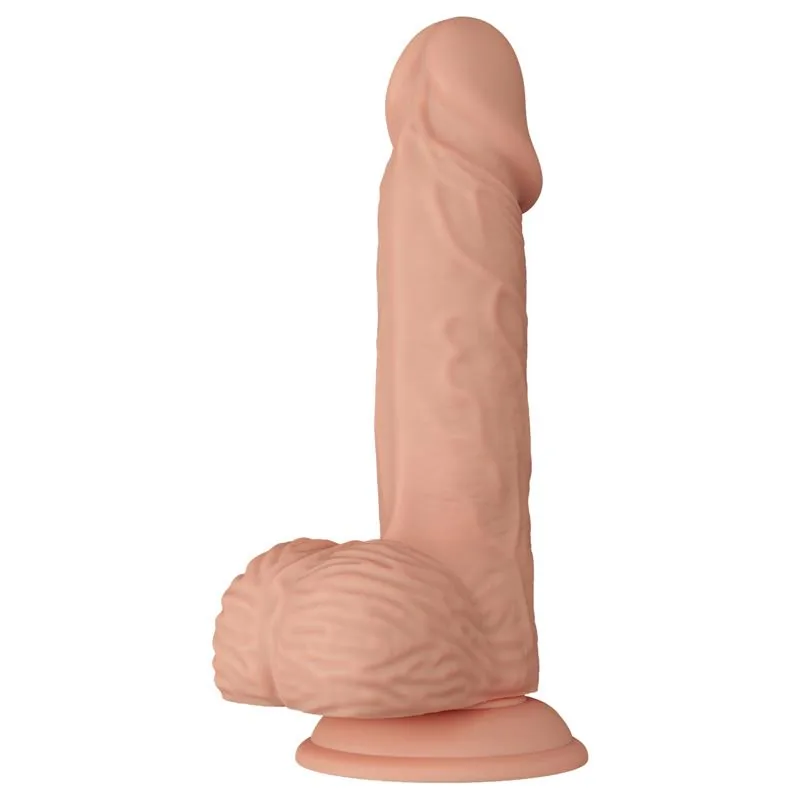 Dildo Realista Catoblepas com Testículos e Ventosa 20,6 cm Baile