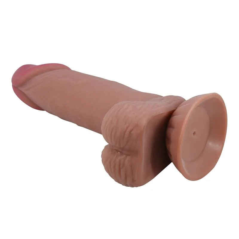 Dildo Realista com Pele Deslizante 19,4 cm — vista 4 de 10
