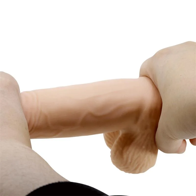 Dildo Realista com Pele Deslizante 19,4 cm — vista 8 de 10