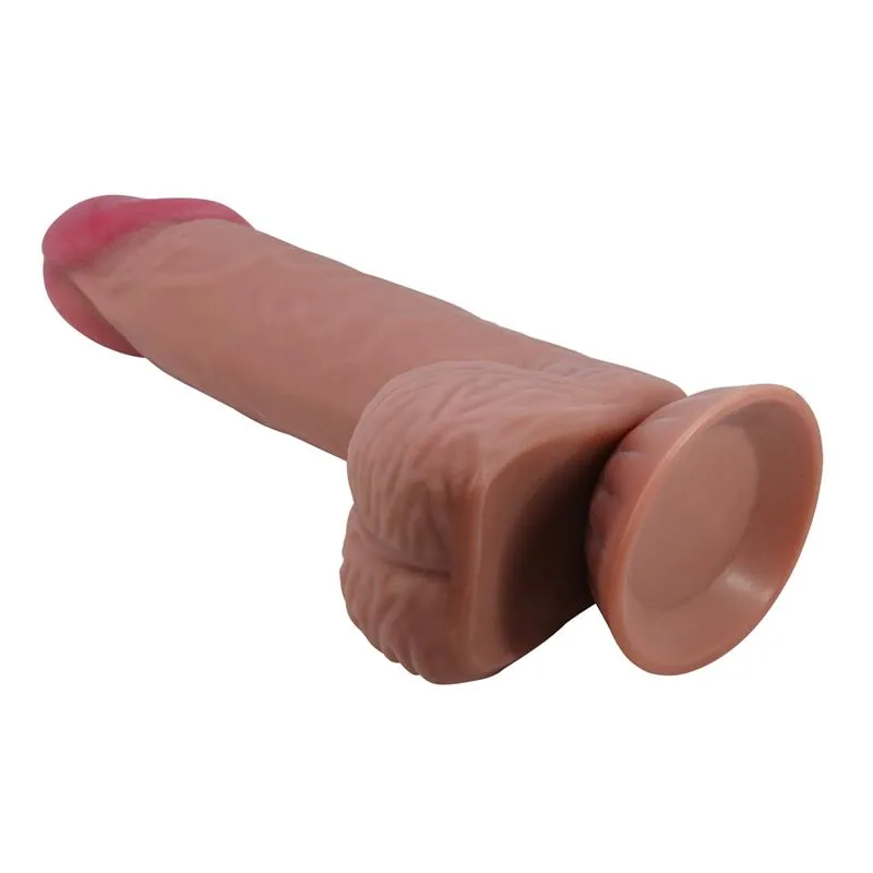 Dildo Realista com Pele Deslizante 20,6 cm — vista 4 de 9