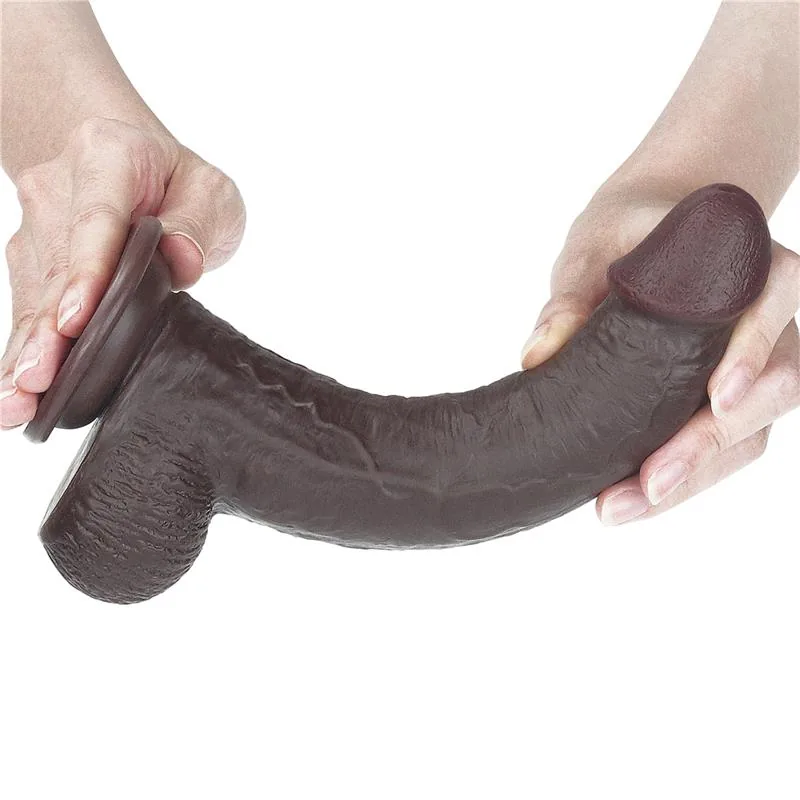 Dildo Realista com Pele Retrátil 23 cm Lovetoy — vista 11 de 16