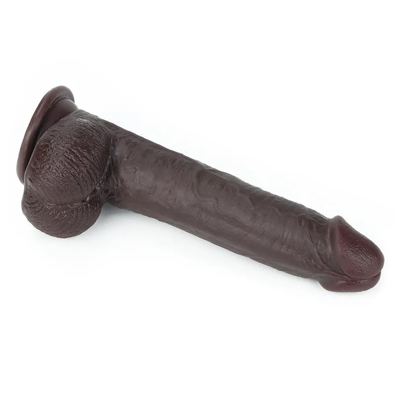Dildo Realista com Pele Retrátil 23 cm Lovetoy — vista 4 de 16