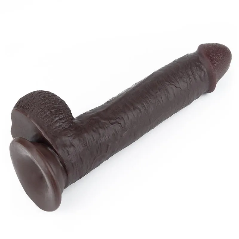 Dildo Realista com Pele Retrátil 23 cm Lovetoy — vista 5 de 16