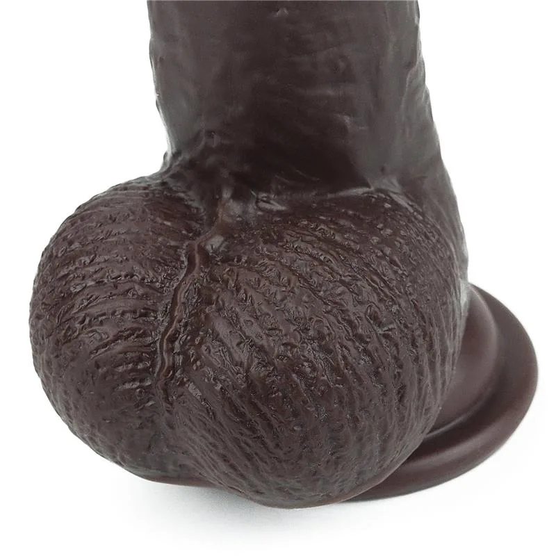 Dildo Realista com Pele Retrátil 23 cm Lovetoy — vista 6 de 16