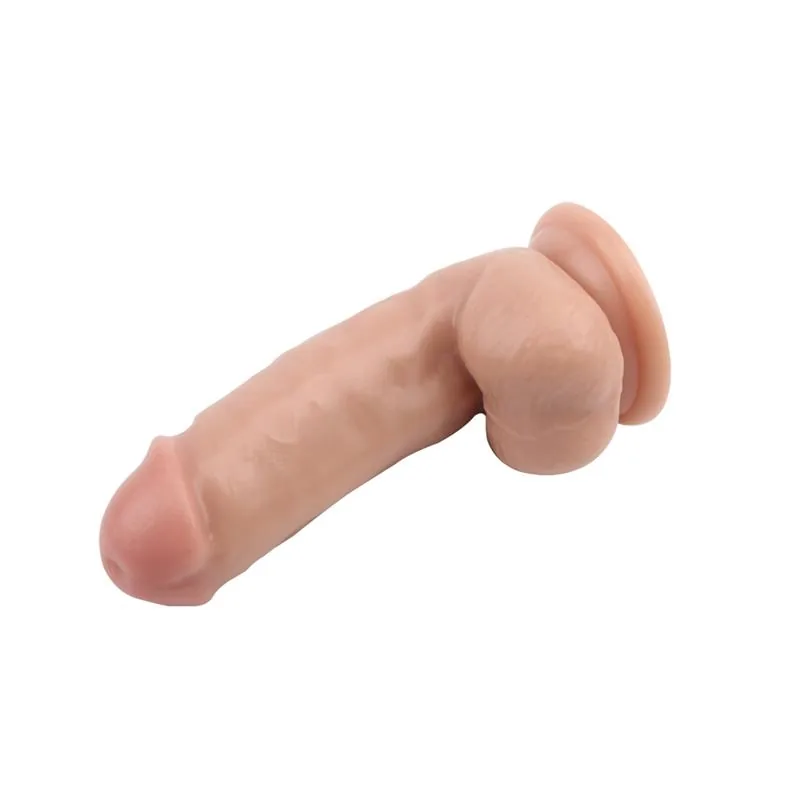 Dildo Dupla Densidade Fashion Dude Chisa Natural 17,5 cm — vista 3 de 3