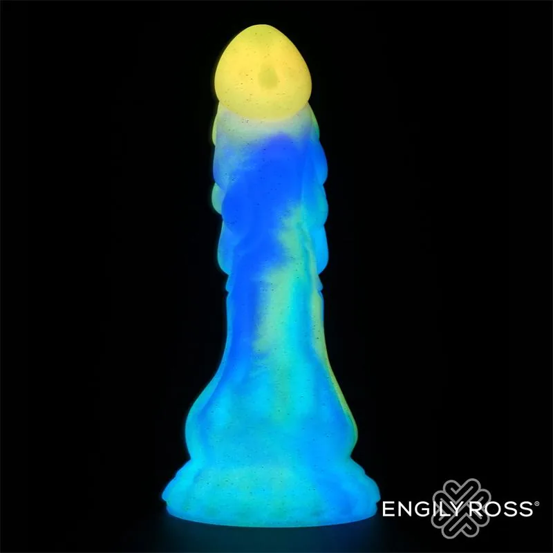 Dildo Dragão Brilha no Escuro 18 cm — vista 3 de 3