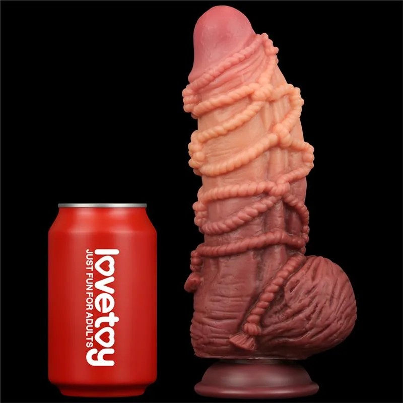 Dildo Dupla Camada King Nature Lovetoy Natural 24 cm