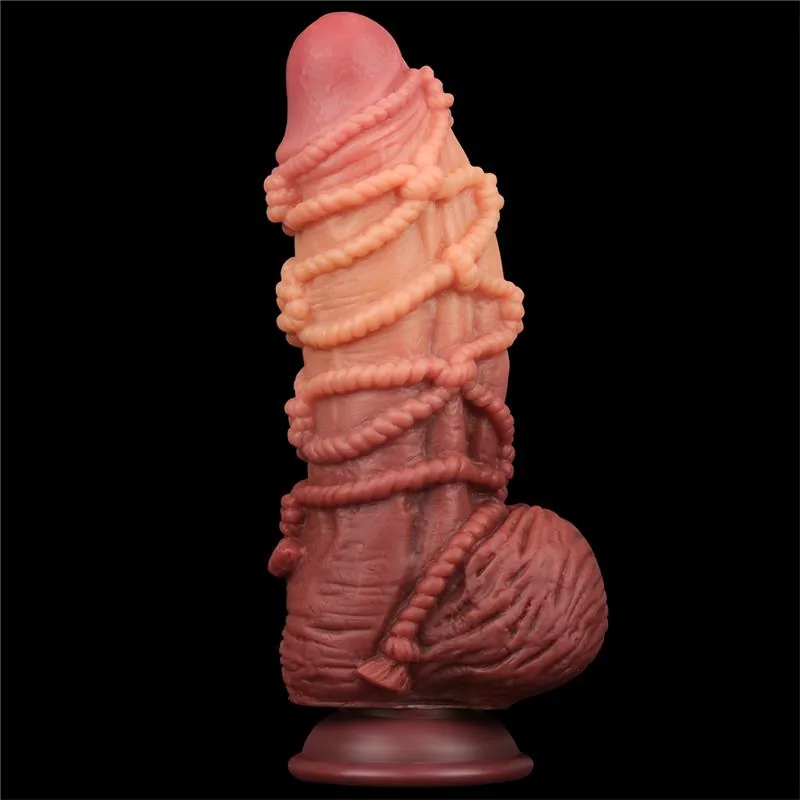 Dildo Dupla Camada King Nature Lovetoy Natural 24 cm — vista 2 de 3