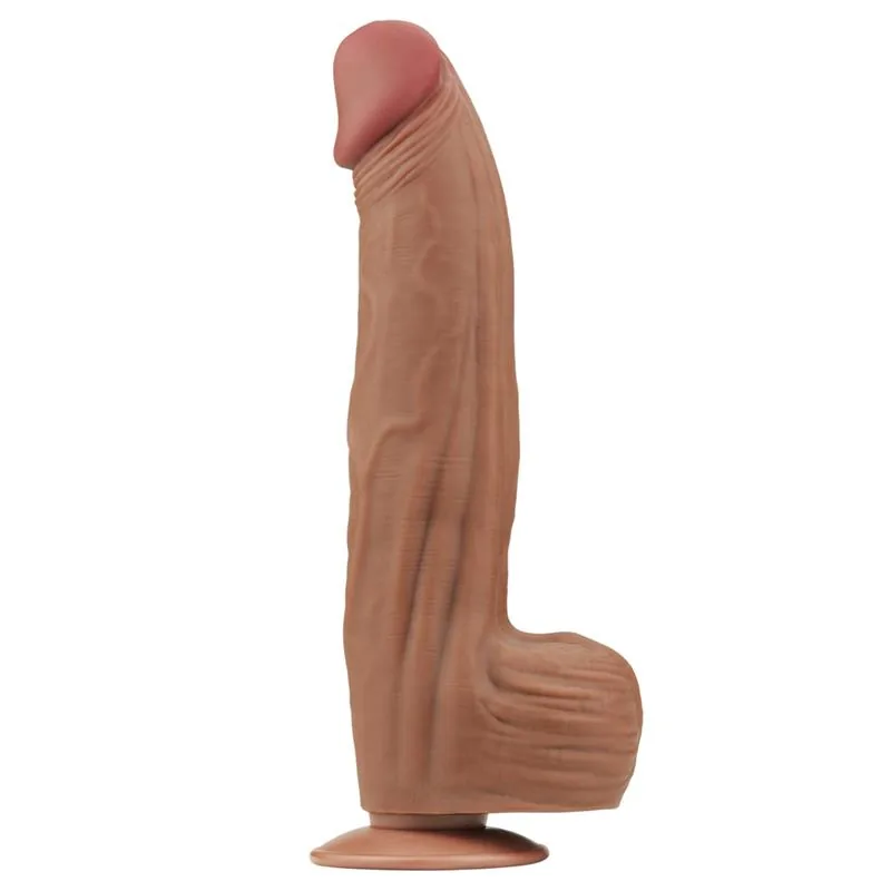 Dildo Dupla Densidade Pele Retrátil Lovetoy 12