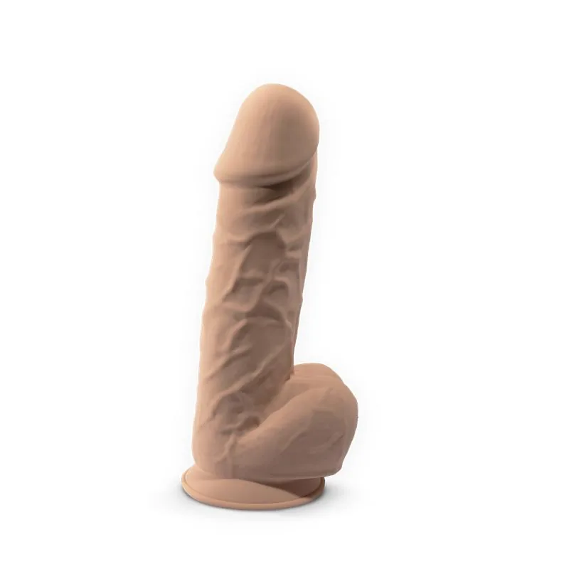 Dildo Dupla Densidade Modelo 1 Silexd Silicone 21,5 cm