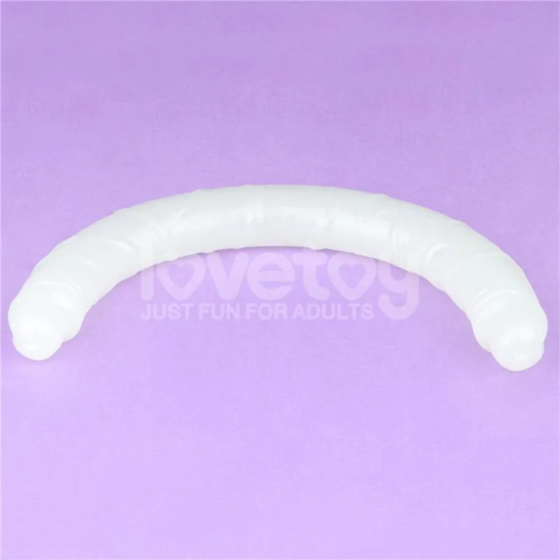 Dildo Duplo Lumino Luz Azul Lovetoy 47 cm — vista 2 de 3