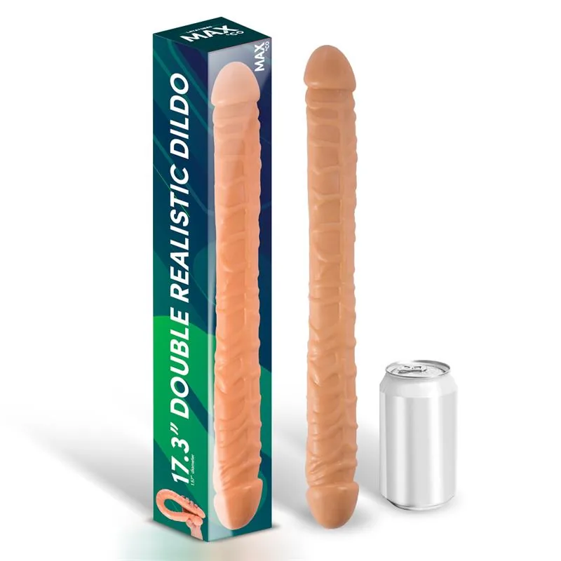 Dildo Duplo Realista MAX & CO Trent 44 cm