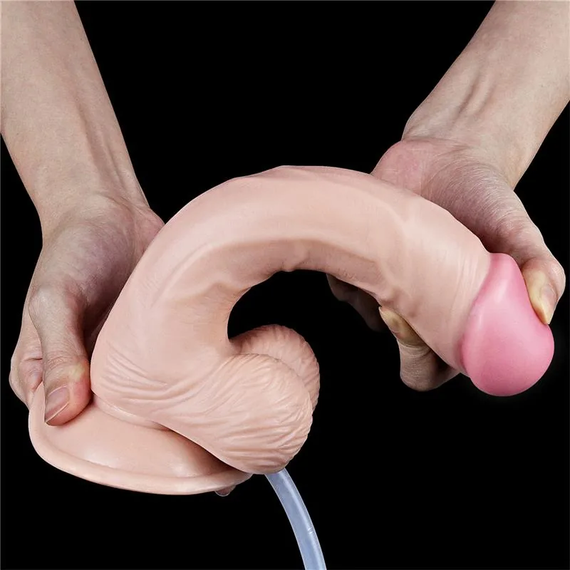 Dildo Ejaculador Lovetoy Natural — vista 2 de 3