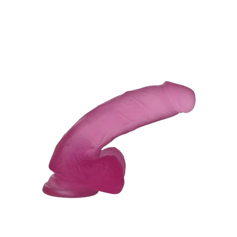 Dildo Jelly Studs Lovetoy Rosa 18 cm — vista 3 de 3