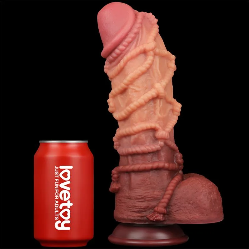 Dildo Dupla Camada King Nature Lovetoy Silicone 27 cm