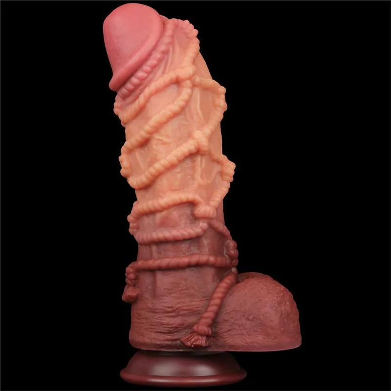 Dildo Dupla Camada King Nature Lovetoy Silicone 27 cm — vista 2 de 3