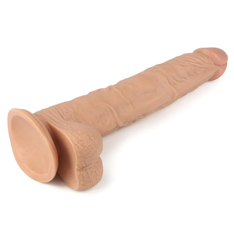 Dildo Real Extreme Lovetoy Tom de Pele 24 cm — vista 2 de 3