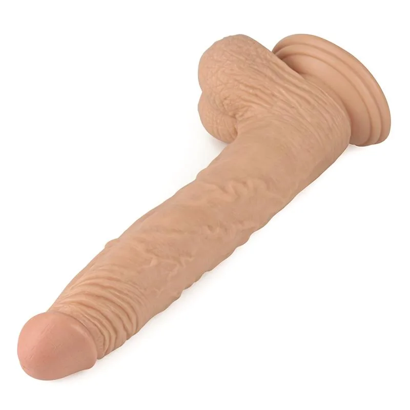 Dildo Real Extreme Lovetoy Tom de Pele 24 cm — vista 3 de 3