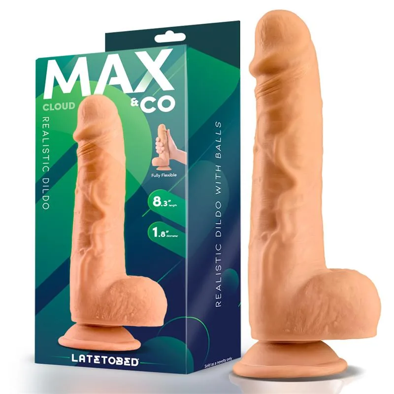 Dildo Realista MAX & CO Cloud 21 cm