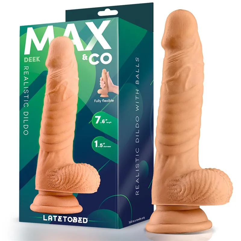 Dildo Realista MAX & CO Deek 19 cm