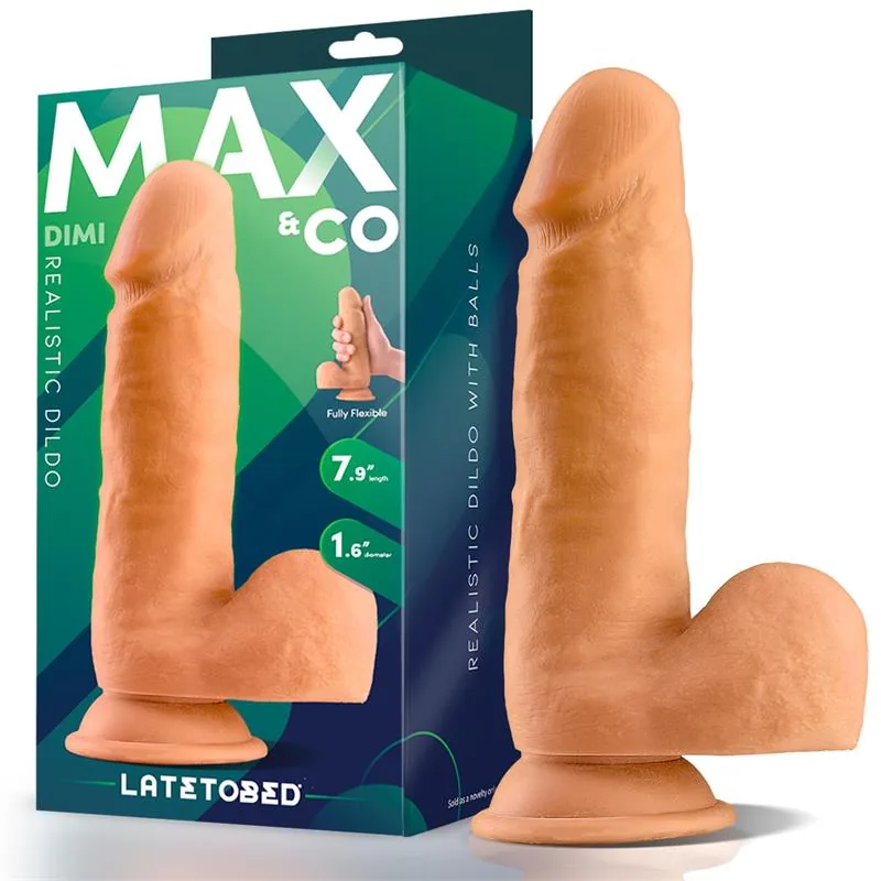 Dildo Realista MAX & CO Dimi 20 cm