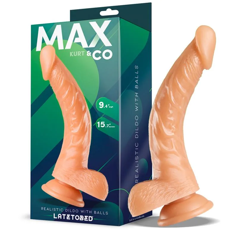 Dildo Realista MAX & CO Kurt 24 cm