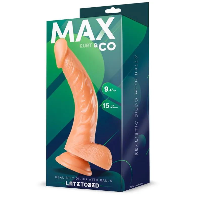 Dildo Realista MAX & CO Kurt 24 cm — vista 2 de 3