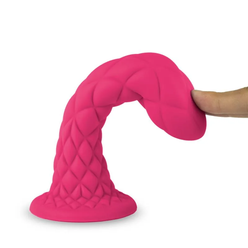 Dildo Dreamy Silexd Rosa 18,5 cm — vista 2 de 3