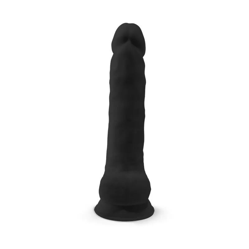 Dildo Dupla Densidade Modelo 1 XL Silexd Preto 38 cm — vista 3 de 3