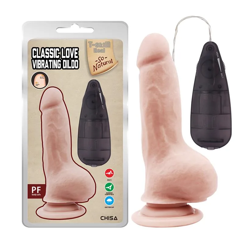 Vibrador Realista Classic Love Chisa 20 cm