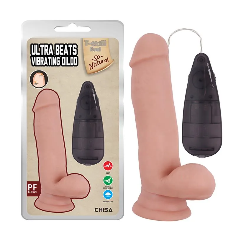 Vibrador Realista Ultra Beats Chisa 17 cm