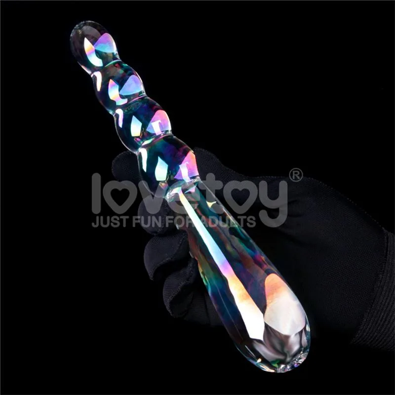 Dildo Vidro Twilight Gleam Rising Ripples