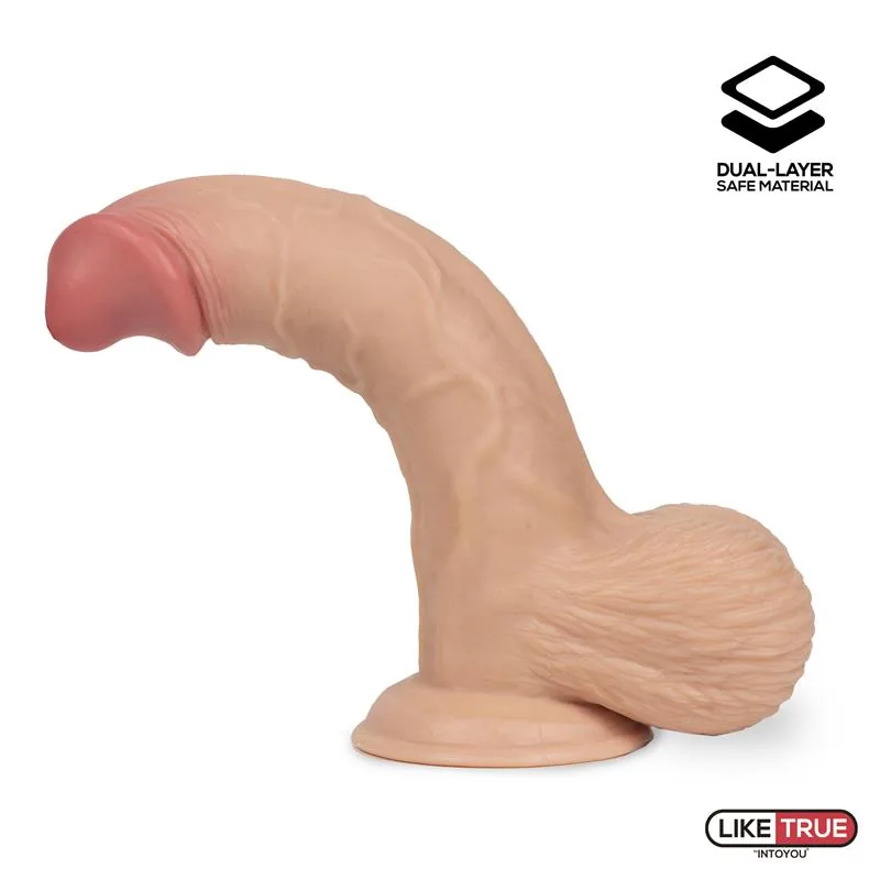 Dildo Realista Fentok com Testículos LikeTrue — vista 3 de 7