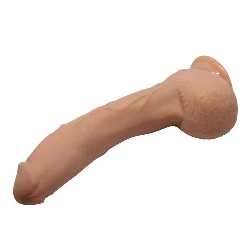 Dildo Realista Flexível Jack com Testículos 27 cm — vista 3 de 6