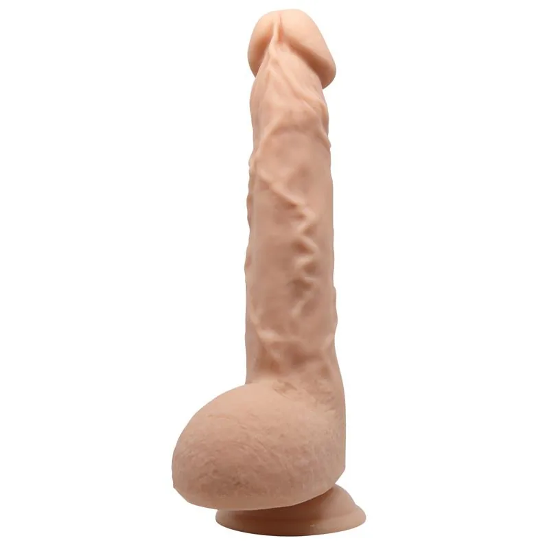 Dildo Realista Jason com Testículos e Ventosa 25 cm