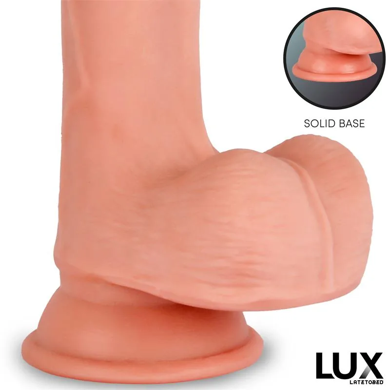 Dildo Realista Max Tripla Densidade com Testículos Lux — vista 4 de 6